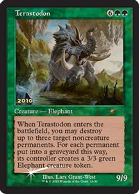 Terastodon — 30th Anniversary Promos
