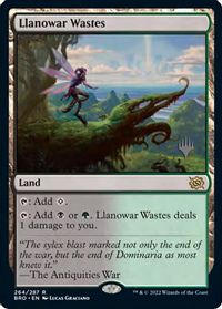 Llanowar Wastes — Promo Pack: The Brothers' War