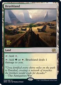 Brushland — Prerelease Cards