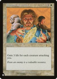 Blessed Reversal — The List Reprints