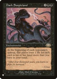 Dark Suspicions — The List Reprints