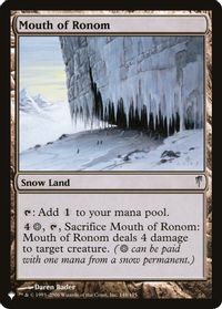 Mouth of Ronom — The List Reprints