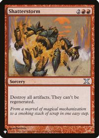 Shatterstorm — The List Reprints