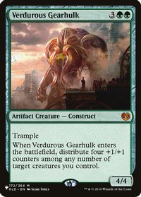 Verdurous Gearhulk — The List Reprints