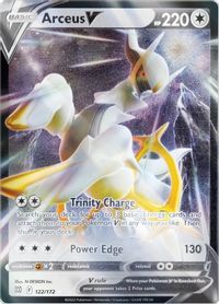 Arceus V - 122/172 (Metal Card) — Miscellaneous Cards & Products