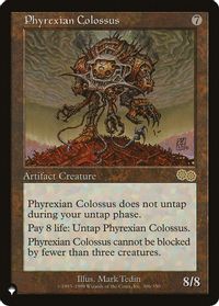 Phyrexian Colossus — The List Reprints