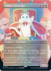Felidar Sovereign (1182) — Secret Lair Drop Series