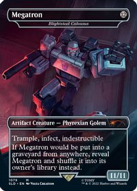Megatron - Blightsteel Colossus — Secret Lair Drop Series