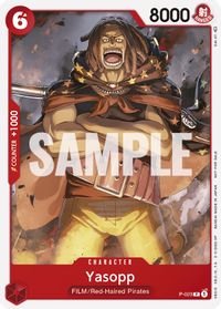 Yasopp (One Piece Film Red) — One Piece Promotion Cards