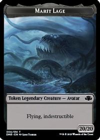 Marit Lage Token — Dominaria Remastered