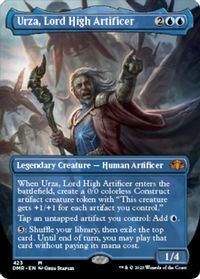 Urza, Lord High Artificer (Borderless) — Dominaria Remastered