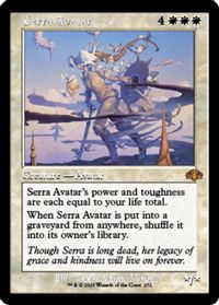 Serra Avatar (Retro Frame) — Dominaria Remastered