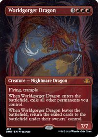 Worldgorger Dragon (Borderless) — Dominaria Remastered