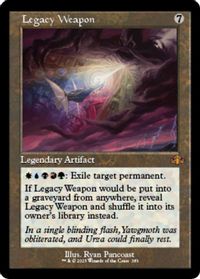 Legacy Weapon (Retro Frame) — Dominaria Remastered