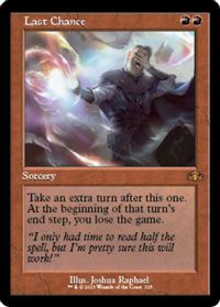 Last Chance (Retro Frame) — Dominaria Remastered
