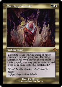 Hunting Grounds (Retro Frame) — Dominaria Remastered