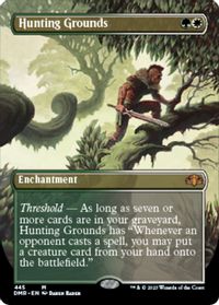 Hunting Grounds (Borderless) — Dominaria Remastered