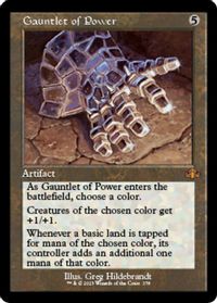 Gauntlet of Power (Retro Frame) — Dominaria Remastered