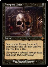 Vampiric Tutor (Retro Frame) — Dominaria Remastered