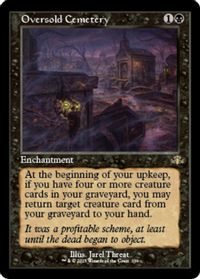 Oversold Cemetery (Retro Frame) — Dominaria Remastered