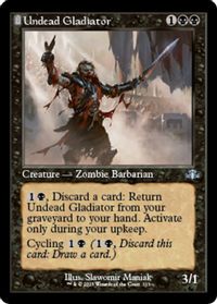 Undead Gladiator (Retro Frame) — Dominaria Remastered