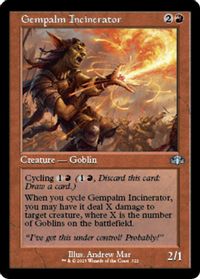 Gempalm Incinerator (Retro Frame) — Dominaria Remastered