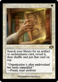 Enlightened Tutor (Retro Frame) — Dominaria Remastered