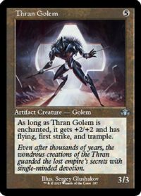 Thran Golem (Retro Frame) — Dominaria Remastered