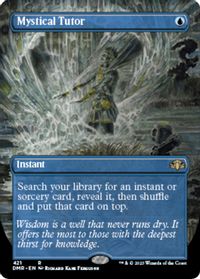 Mystical Tutor (Borderless) — Dominaria Remastered