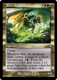 Rith, the Awakener (Retro Frame) — Dominaria Remastered