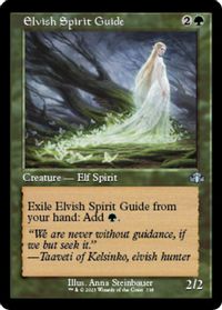 Elvish Spirit Guide (Retro Frame) — Dominaria Remastered