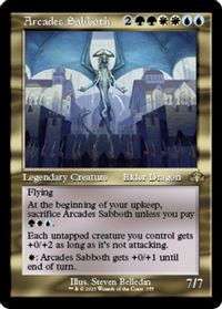 Arcades Sabboth (Retro Frame) — Dominaria Remastered