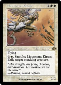 Lieutenant Kirtar (Retro Frame) — Dominaria Remastered