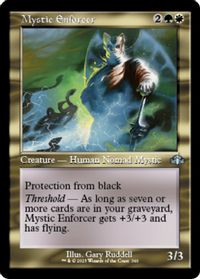 Mystic Enforcer (Retro Frame) — Dominaria Remastered