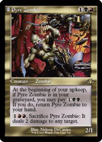 Pyre Zombie (Retro Frame) — Dominaria Remastered