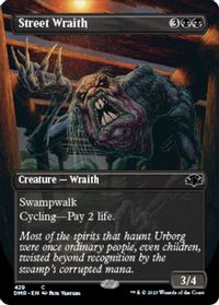 Street Wraith (Borderless) — Dominaria Remastered