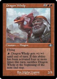 Dragon Whelp (Retro Frame) — Dominaria Remastered