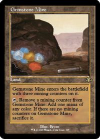 Gemstone Mine (Retro Frame) — Dominaria Remastered