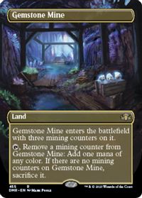 Gemstone Mine (Borderless) — Dominaria Remastered