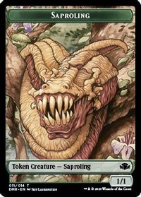 Saproling Token — Dominaria Remastered