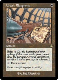 Urza's Blueprints (Retro Frame) — Dominaria Remastered
