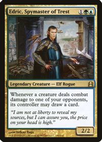 Edric, Spymaster of Trest — Commander