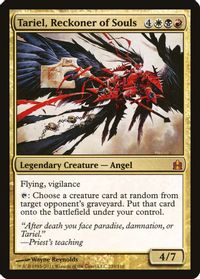 Tariel, Reckoner of Souls — Commander
