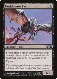 Duskhunter Bat — Magic 2012 (M12)