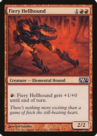 Fiery Hellhound — Magic 2012 (M12)