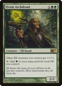 Elvish Archdruid — Magic 2012 (M12)