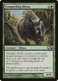 Stampeding Rhino — Magic 2012 (M12)