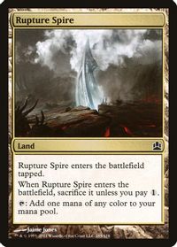 Rupture Spire — Commander
