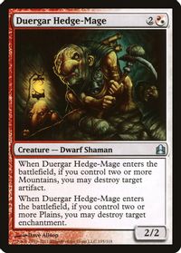 Duergar Hedge-Mage — Commander