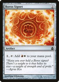 Boros Signet — Commander